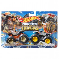 Hot Wheels Monster Trucks 2er-Pack HW Safari vs Wild Streak