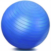 Yoga-Ball Gymnastikball 65cm Blau
