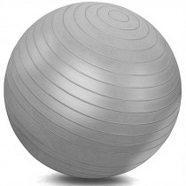 Yoga-Ball Gymnastikball 65cm Grau