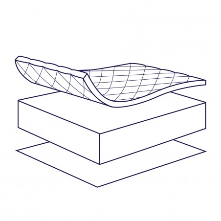 Julius Zöllner Allegro Wiegenmatratze Babymatratze 90x40 cm