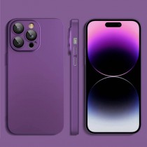 Hard Case Hülle Metallic für iPhone 15 Purple
