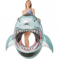 Schwimmring Sitzreifen 3D Hai, 145 cm