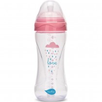 Nuvita Mimic Collection Babyflasche 330ml Pink