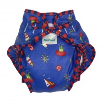 Kushies Badewindeln 6-11kg Boot Blau