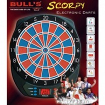 Bull's Electronic Dartboard E-Dart Zweiloch Scorpy 67963
