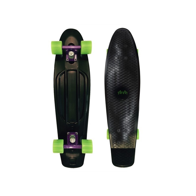 Area Candy Board Skateboard 28" black neon green ab 10 Jahren