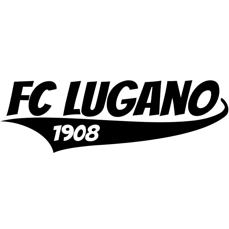 Aufkleber FC Lugano 1908 V3