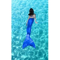 Aquatail Flosse für Meerjungfrauen Blau Meerjungfrauflosse