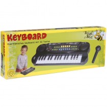 Boogie Bee Elektronisches Keyboard mit Mikrofon 32 Tasten