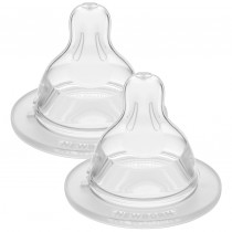 Mam Sauger 0 für Babyflasche ab 0 Monate 2 Stück