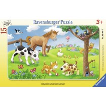 Ravensburger Kinderpuzzle Knuffige Tierfreunde
