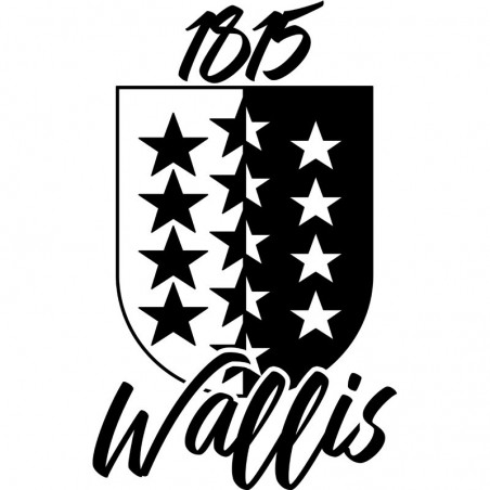 Aufkleber Kanton Wallis 1815