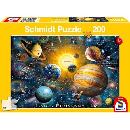 Schmidt Spiele Puzzle Unser Sonnensystem 200 Teile