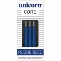 Unicorn Core Plus Rubberised Blue Steel Dart 23g