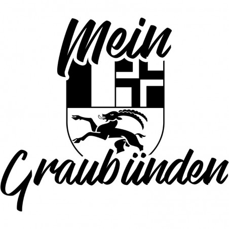 Aufkleber Kanton Graubünden V2