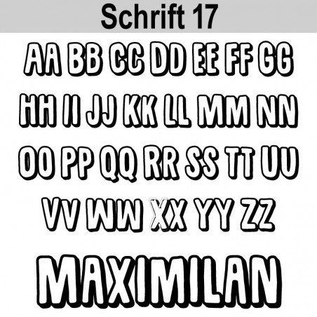 Aufkleber mit Spruch