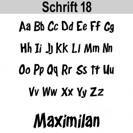 Aufkleber mit Spruch