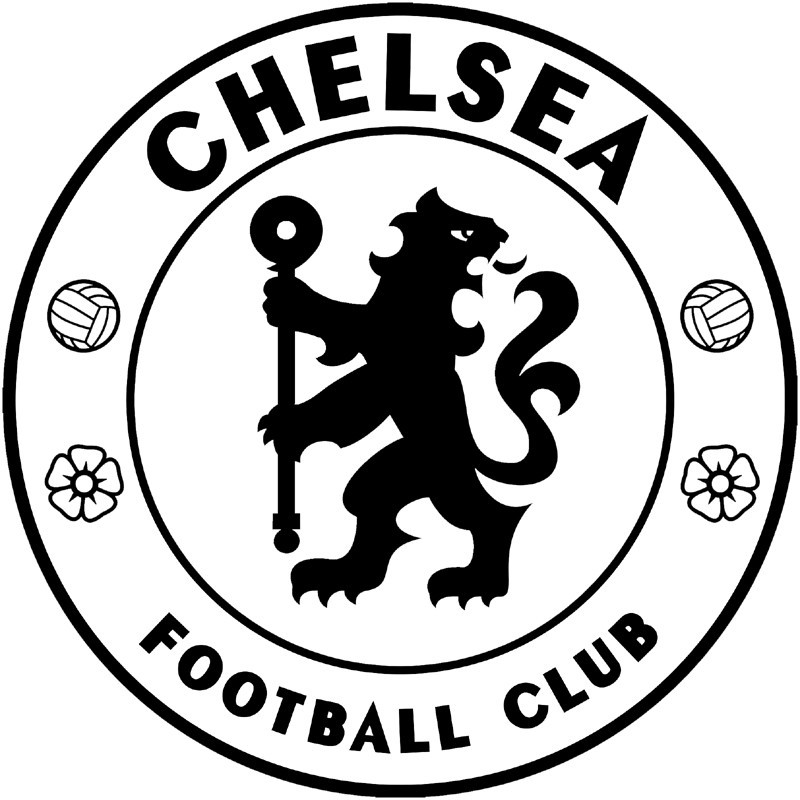 Aufkleber FC Chelsea V1