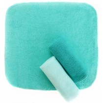 ZEWI bébé-jou Waschtücher 3er-Pack Turquoise