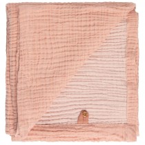 Zewi bébé-jou Muslin Kuscheldecke 100x75 cm Pink