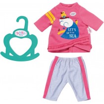 Zapf Creation BABY born Little Freizeit Outfit Pink 36 cm